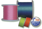 Jim Teeny Fly Line Backing 30# 1000 YDS Color: Orange, Blue, Pink, Green