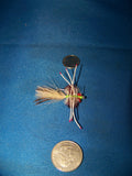 Bonefish and Permit and RedFish Crab Fly Patterns Umpqua and Fly H20 Size 8,6,4,2 Multi Color