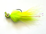 Reel Nautical Bucktail Jigs Buck and Bunny  Chartreuse 3/8 oz. (Copy) (Copy) (Copy) (Copy)