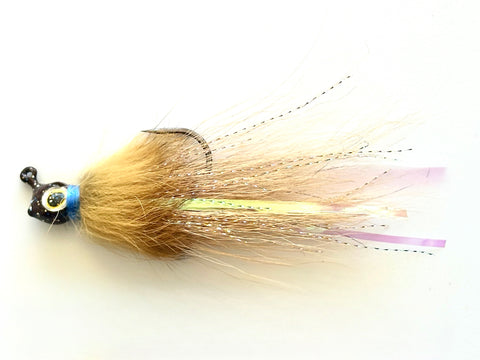 Reel Nautical Bucktail Jigs Buck and Bunny Tan 1/4 oz.