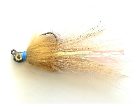 Reel Nautical Bucktail Jigs Buck and Bunny Tan 1/8 oz.