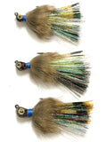 Reel Nautical Jigs Hand Tied Foxy Lady Jigs 1/8 1/4 3/8oz