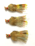 Reel Nautical Jigs Hand Tied Foxy Lady Jigs 1/8 1/4 3/8oz