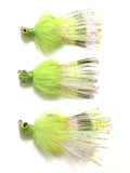 Reel Nautical Jigs Hand Tied Foxy Lady Jigs 1/8 1/4 3/8oz