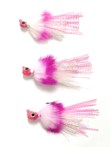 Reel Nautical Jigs Hand Tied Foxy Lady Jigs 1/8 1/4 3/8oz