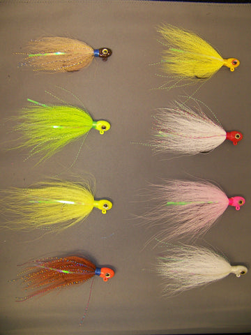 Naples Best Custom Jigs 3/8 oz. Bucktail 4/0 Extreme Hook 9 Colors