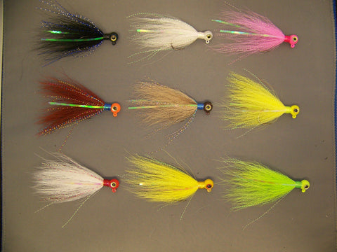 Naples Best Custom Jigs 1/4 oz. Bucktail 3/0 Extreme Hook 9 Colors