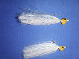IPO SYNTHETIC CLOUSER MINNOW White/Chart, White/Pink, White Lrg and Sm.